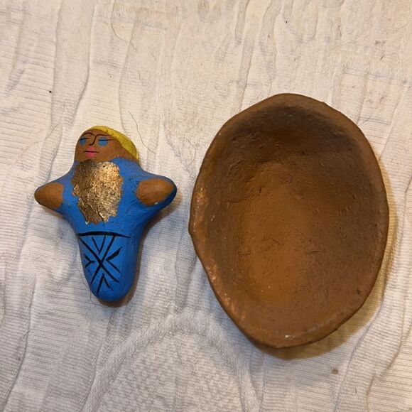 Vintage handmade Manger set made in Guatemala - Picture 5 of 8